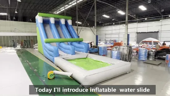 PVC Continuous Inflation Outdoor Inflatable Slide for Sale