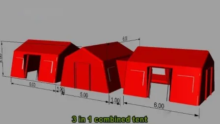 풍선 응급 의료 구조 텐트, 이동 병원 검역 대피소 텐트