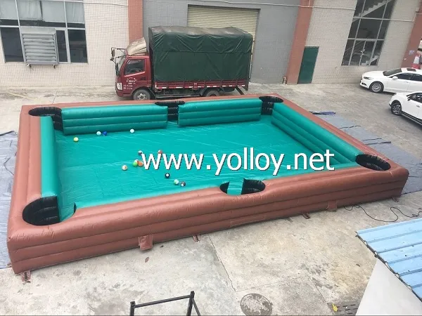 어린이와 성인을 위한 풍선 대화형 인간 당구 게임